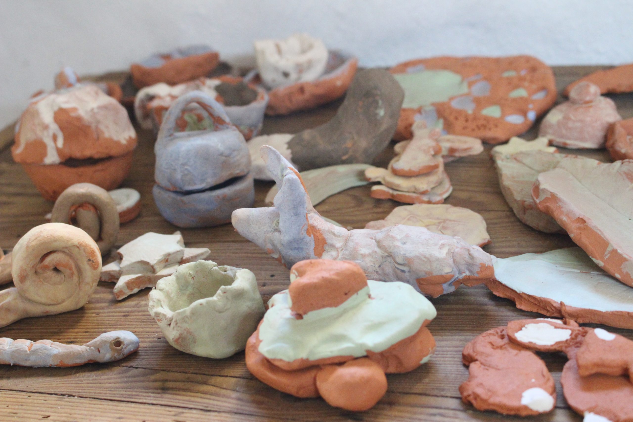 Kinder entdecken die Kunst spielerisch mit Ton für Eltern und Kind (4 – 5 Jahre)