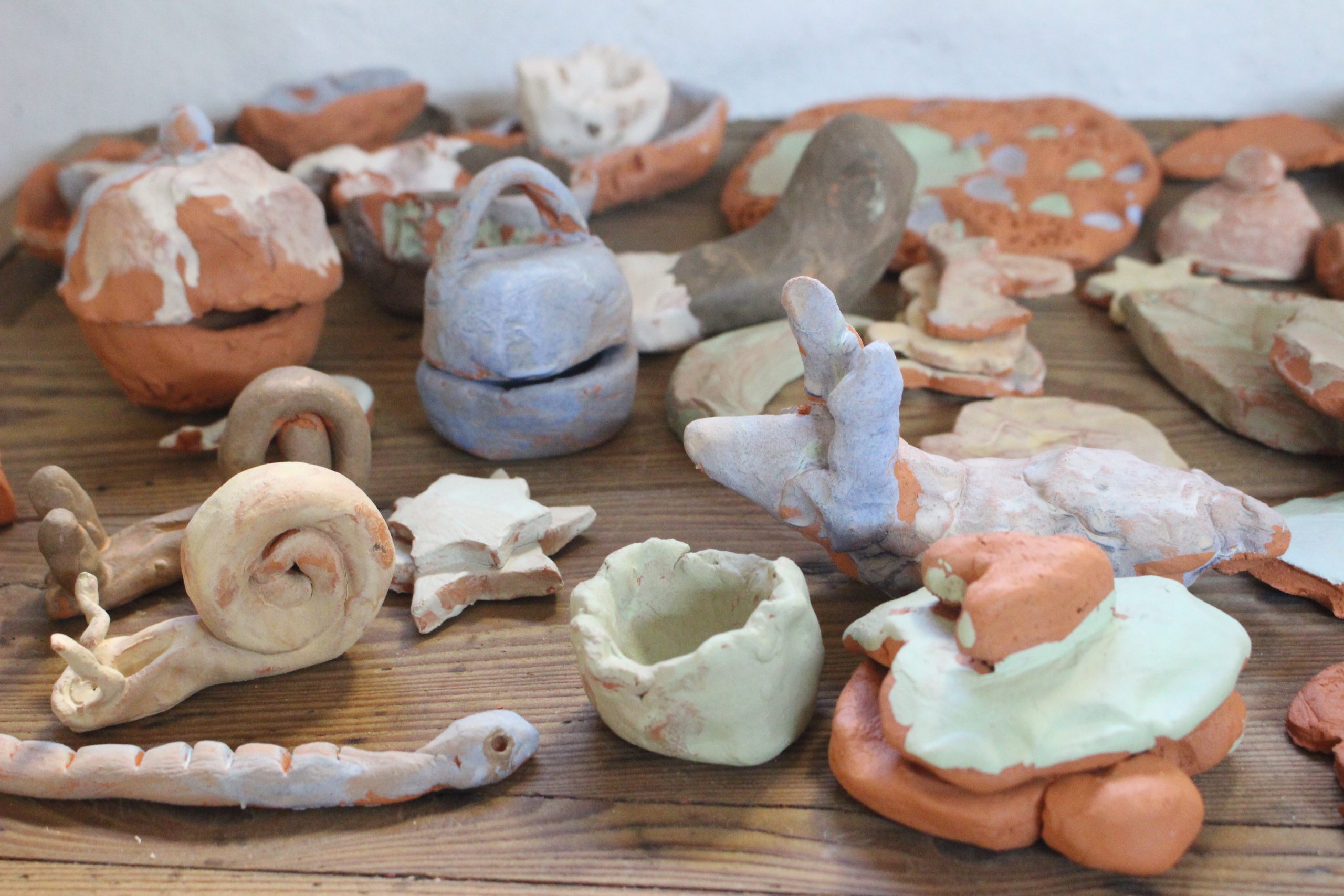 Kinder entdecken die Kunst spielerisch mit Ton für Eltern und Kind (4 – 5 Jahre)